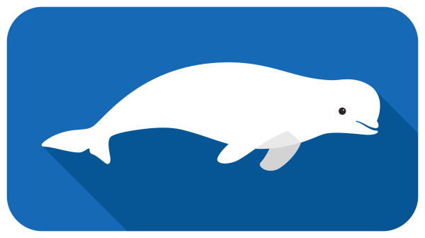 Белуха нарисовать