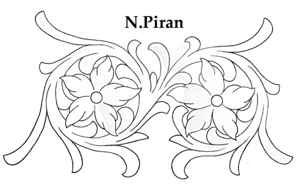 Орнамент для чеканки