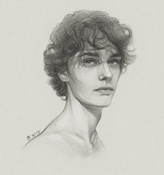 Рисунки для срисовки парни