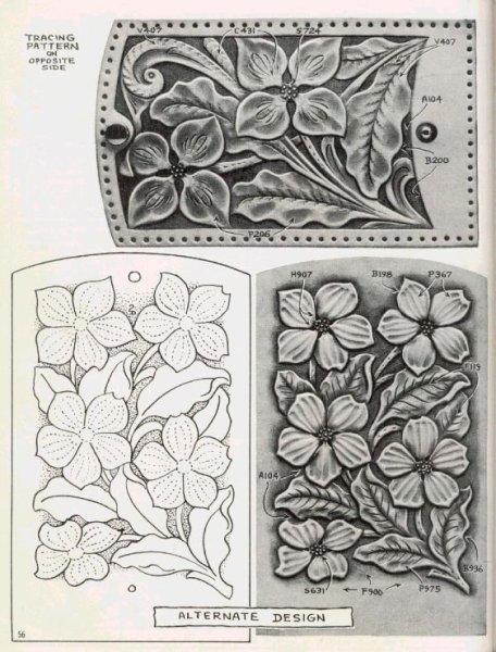 Трафарет для тиснения по фольге