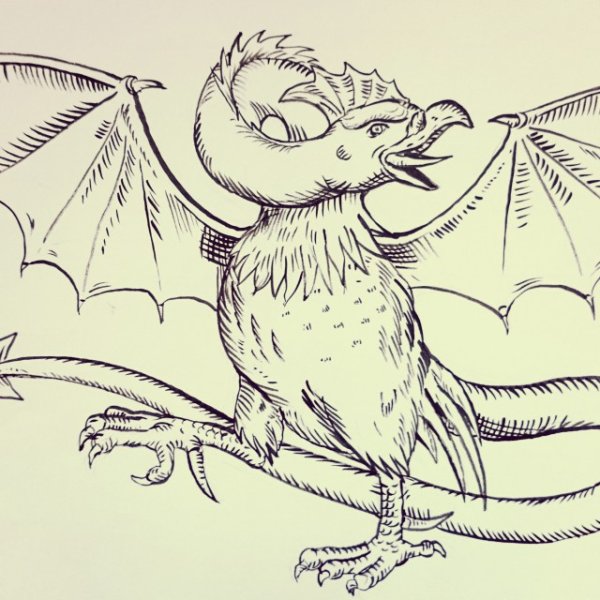 Гарри Поттер и Василиск раскраска