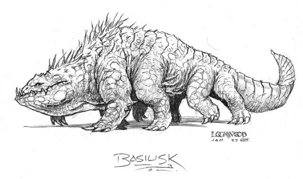 Василиск из Гарри Поттера