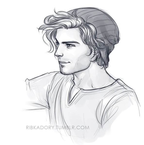 Аниме кудрявые волосы референс