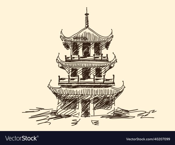 Золотая обитель Будды Шакьямуни ночью