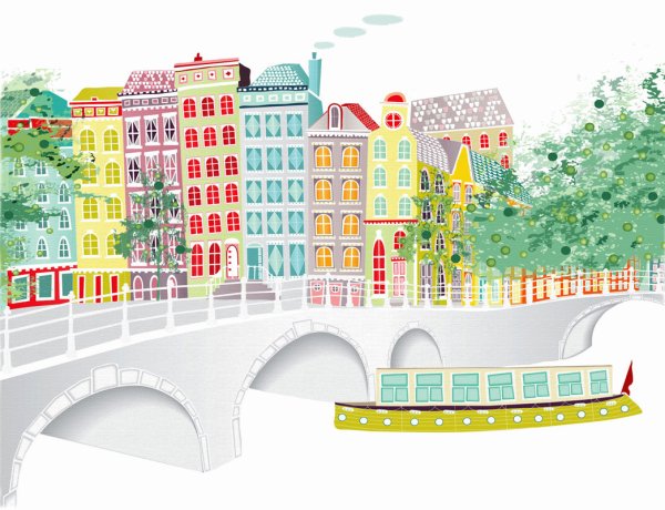 Нарисованный город детский