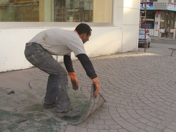 Трафарет для печатного бетона