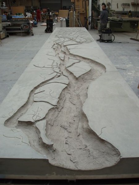 Узоры из бетона