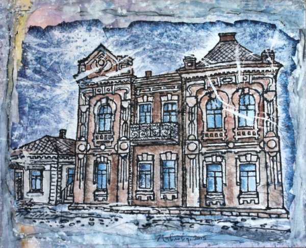 Дом Павлова рисунок детский