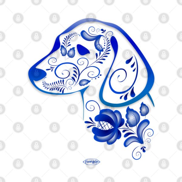 Гжельские мотивы