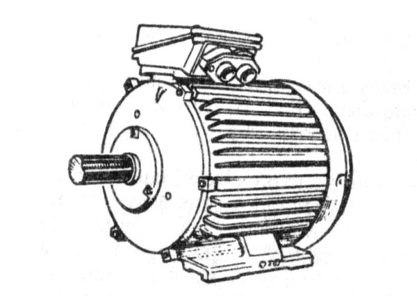 Асинхронный двигатель с короткозамкнутым ротором 4а