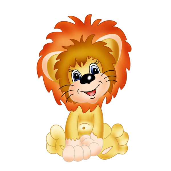 Лев мультяшный