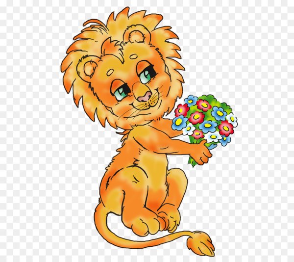 Львенок Симба вектор