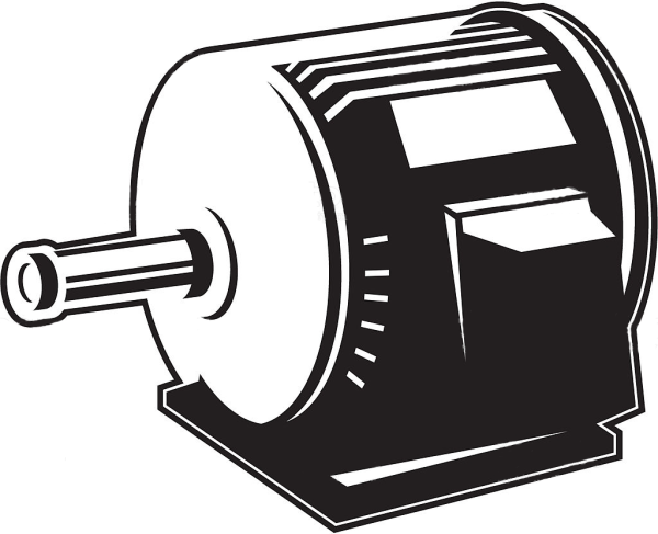 Электромотор пиктограмма