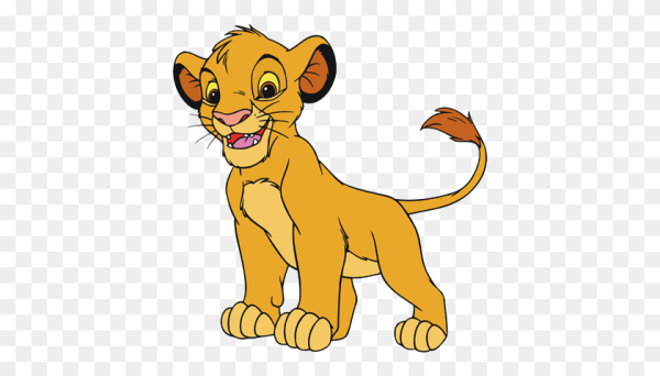 Король Лев Симба с короной