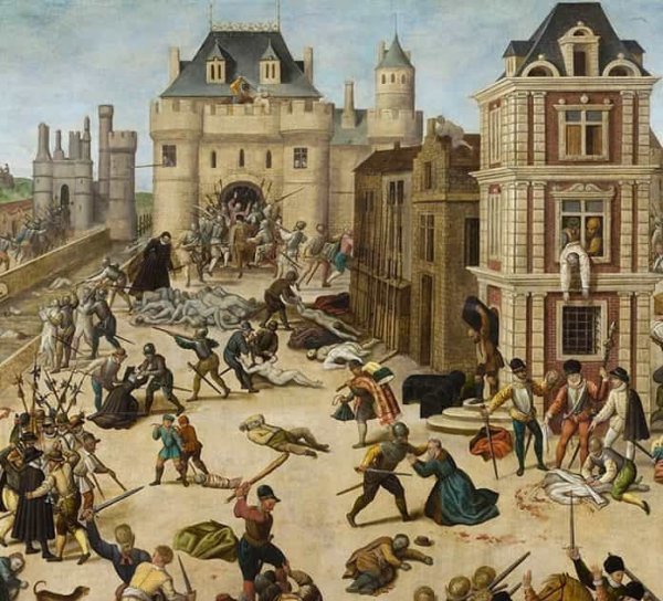 1572 Г. − Варфоломеевская ночь во Франции