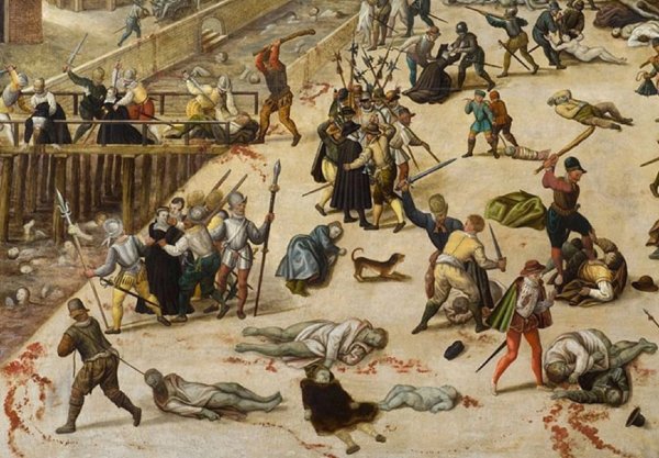 Варфоломеевская ночь гравюра