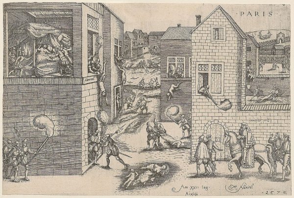 1572 Варфоломеевская ночь во Франции