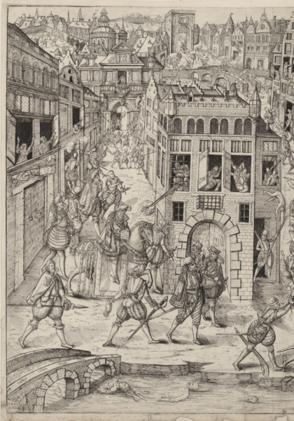 1572 — Свадьба Маргариты Валуа и Генриха Наваррского.