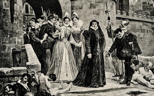 Екатерина Медичи Варфоломеевская ночь