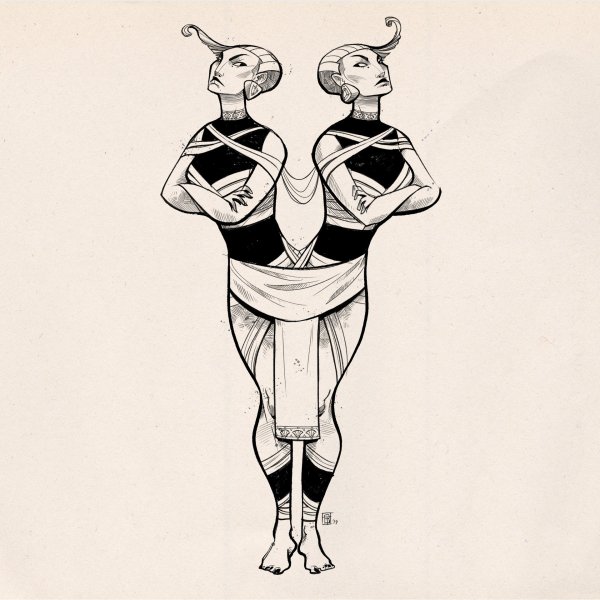 Сиамские Близнецы арт