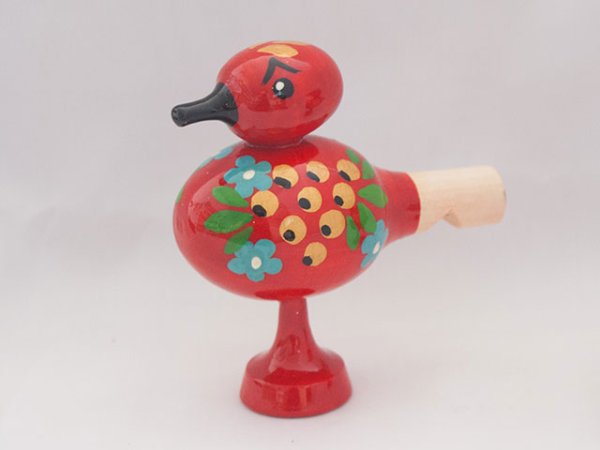 Рисование игрушки свистульки