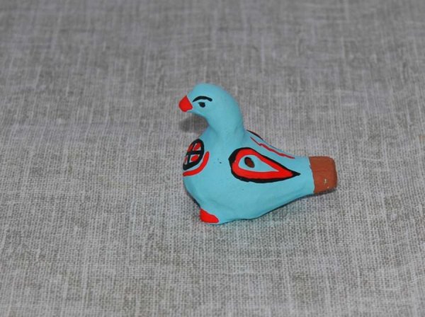 Каргопольская глиняная игрушка свистулька