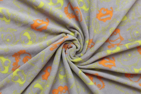 Ткань флис с рисунком