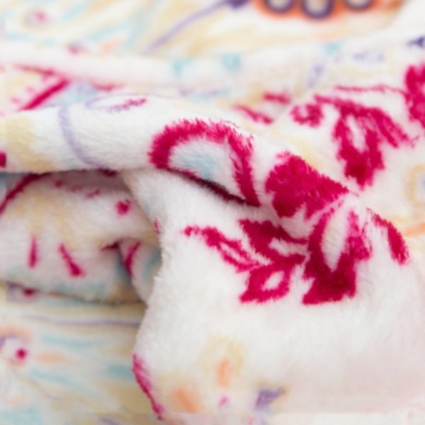 Ткань флис с принтом