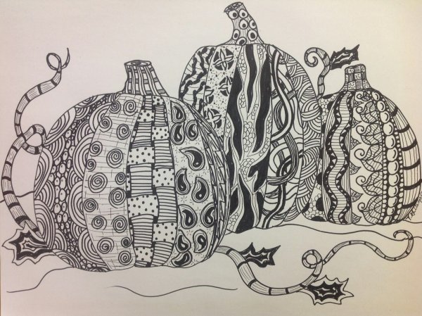 Декоративная Графика фрукты