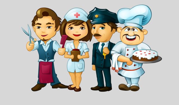 Разные профессии