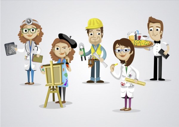 Разные профессии картинки
