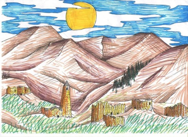 Дагестан рисунок