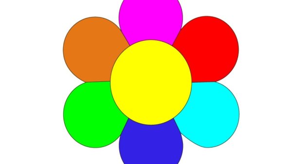 Цветик семицветик 6 лепестков