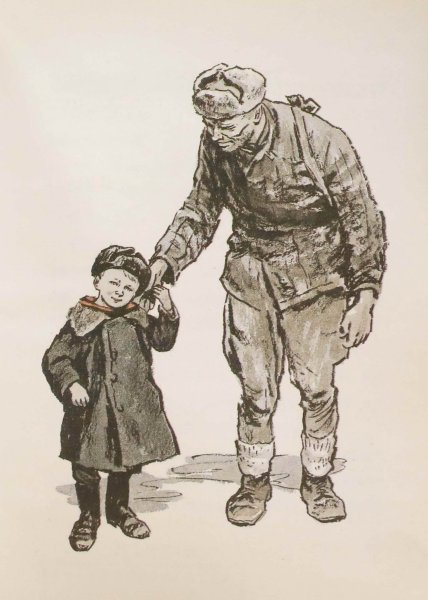 Судьба человека Шолохов рисунок