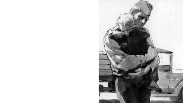 Андрей Соколов судьба человека иллюстрация