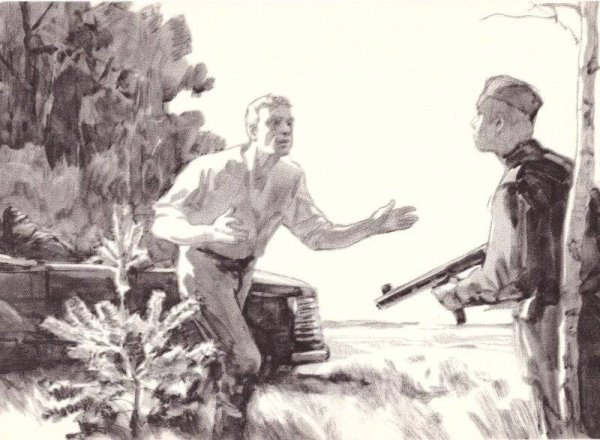 Иллюстрации к судьбе человека Шолохова