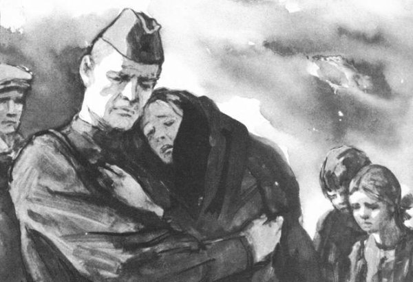 Иллюстрации к судьбе человека Шолохова