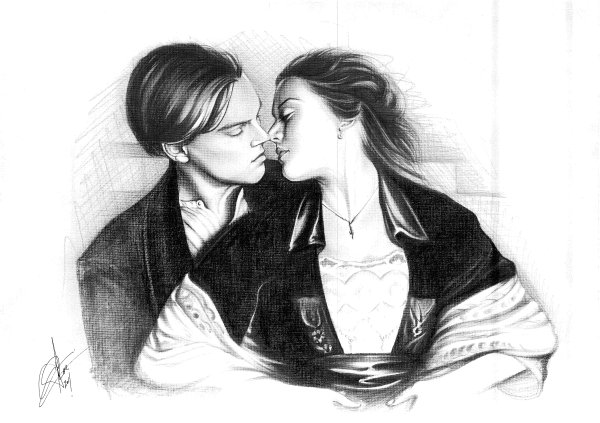 Роуз Титаник Фанарт