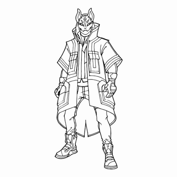 Раскраски ФОРТНАЙТ скины