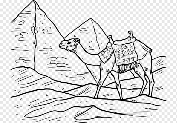 Сфинкс древнего Египта рисунок