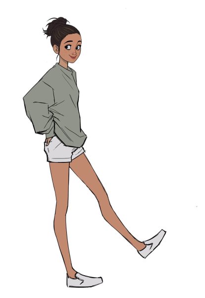 Стили рисования в полный рост