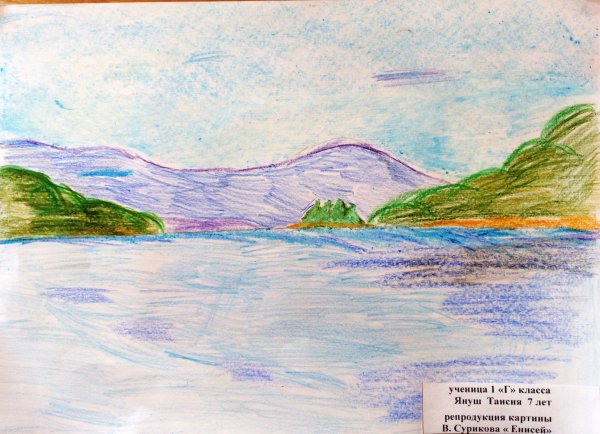 Конкурс рисунков Енисей