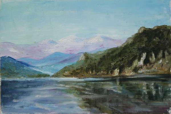 Картина Сурикова Енисей