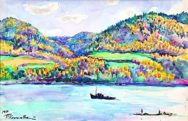 Пётр Кончаловский Енисей