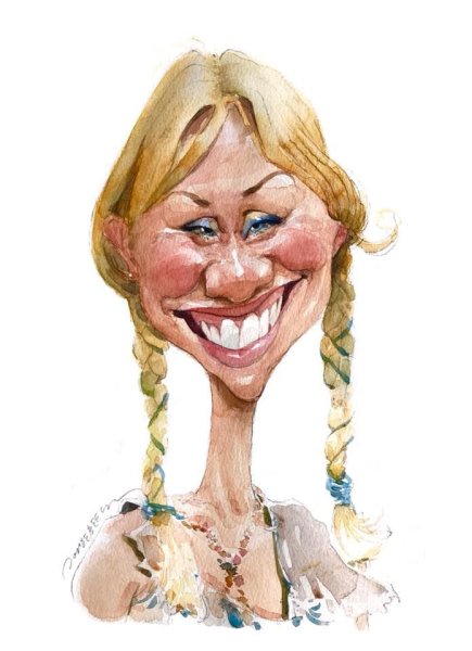 Рисунки женщин смешные