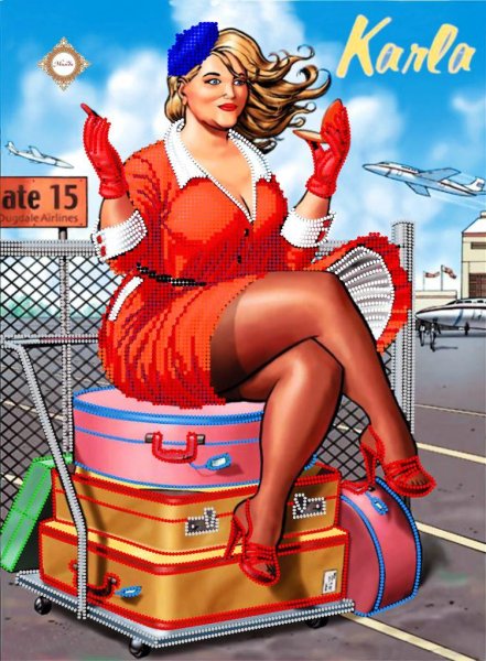 Карикатуры на полных женщин