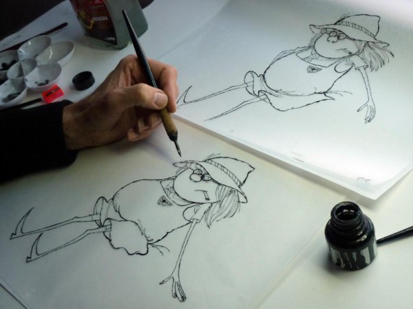 Рисование мультфильмов