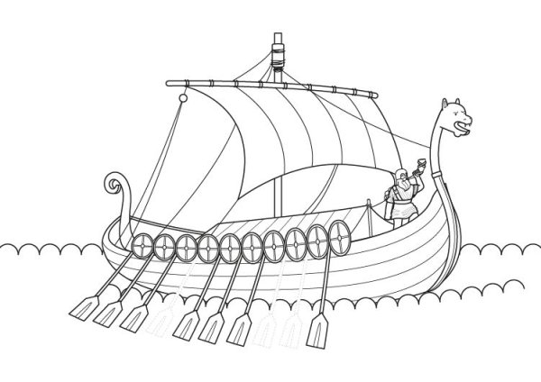 Финикийский корабль древнее изображение