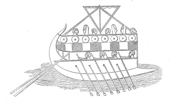 Триера афинян