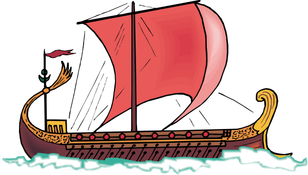 Военные корабли древнего Египта